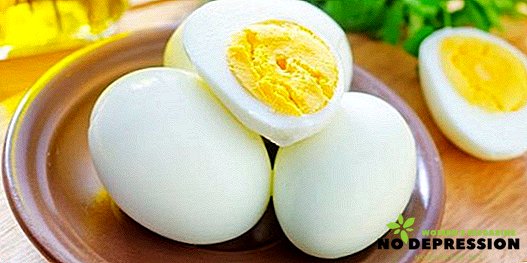 규칙에 따라 체중 감량 - 4 주 동안의 계란 다이어트 메뉴