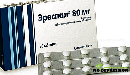 Τι έχει συνταγογραφηθεί Erespal: οδηγίες χρήσης, ανάλογα του φαρμάκου
