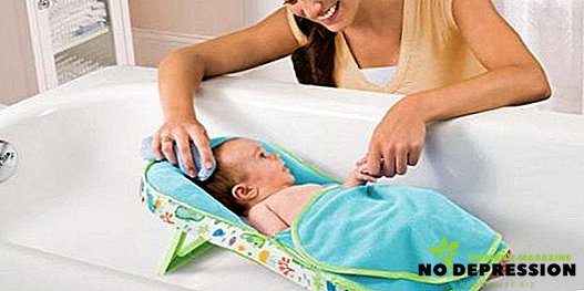 Slaid untuk mandi bayi yang baru lahir: jenis, peraturan pilihan dan operasi
