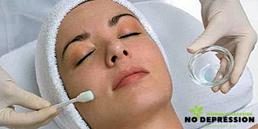 Peeling chimic pe față: tipuri, descrierea procedurii, costuri