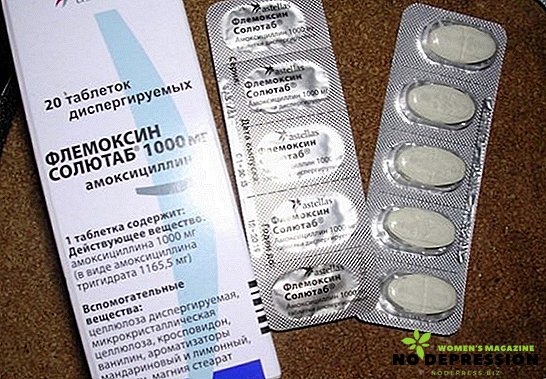 Instruktioner för användning av läkemedlet Flemoksin Solutab för barn