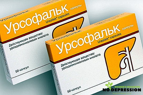 어린이 및 성인용 Ursofalk 의약품 사용 지침