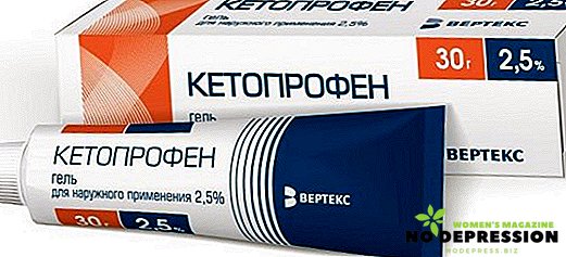 Instructions for use of various forms of Ketoprofen