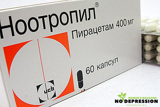 Tabletler ve nootropil çözeltisi kullanım talimatları