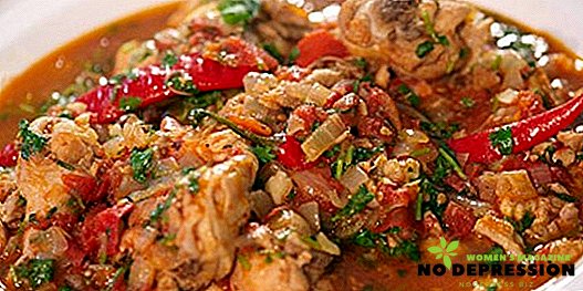 Bagaimana memasak Chakhokhbili klasik dari ayam
