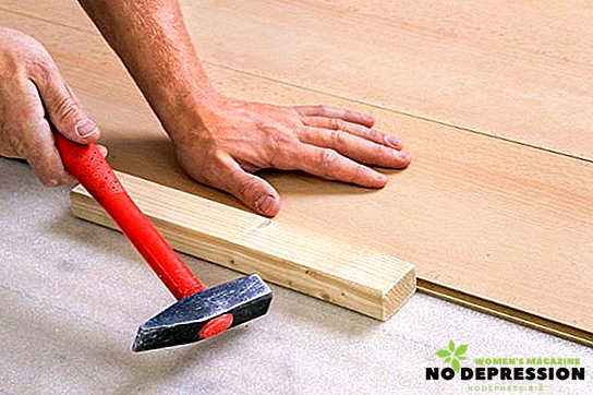 How to lay laminate on a wooden floor or linoleum