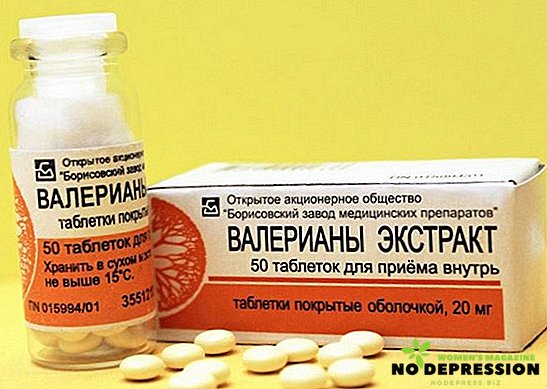 Hvordan man tager valerianekstrakter tabletter