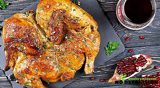 Hur man lagar kycklingtobak i pannan och i ugnen