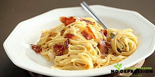 Hoe pasta carbonara bereiden met spek en room