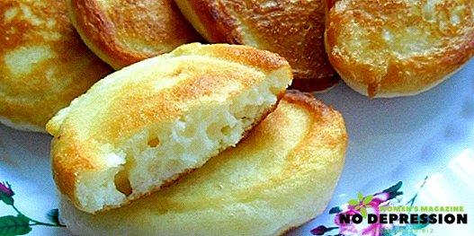 Hvordan lage fluffy pannekaker på kefir uten å legge egg