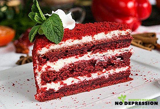 Hoe thuis een cake "Red Velvet" te bereiden