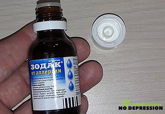 Dozės ir tabletės Zodak: naudojimo instrukcijos, kaina, atsiliepimai