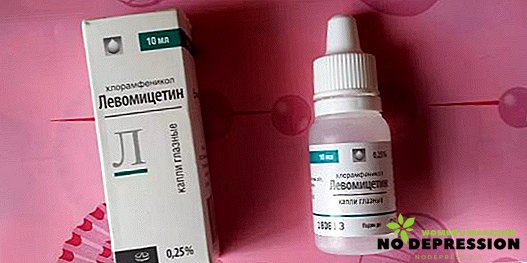 Cseppek Levomycetin szemekhez: használati utasítás, ár, értékelés a drogról