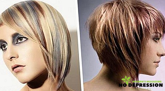 Evidențierea părului scurt: tipuri, fotografii, tehnică de vopsire