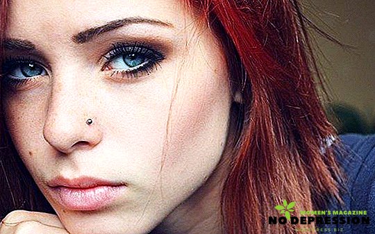 Nose piercing: photos, requirements for earrings, reviews