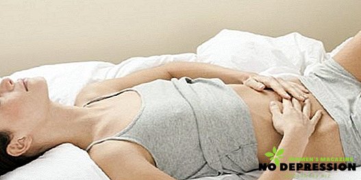 Why does a woman's stomach hurt in early pregnancy