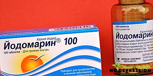 A droga Jodomarin: instruções de uso para crianças e adultos