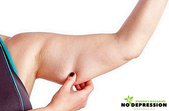 Årsaker til sagging hud på hendene og øvelser for å eliminere defekten