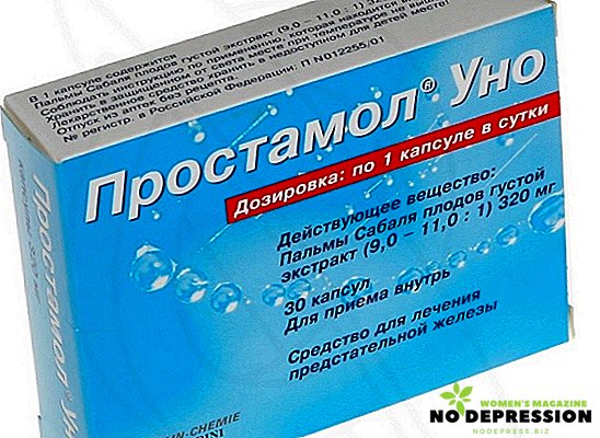 Prostamol Uno: instrucciones de uso, análogos, revisiones de medicamentos