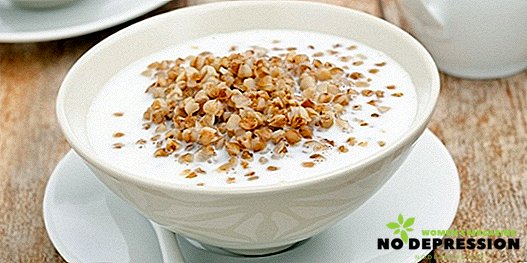 Recept användbara buckwheat cereal i mjölk för hela familjen