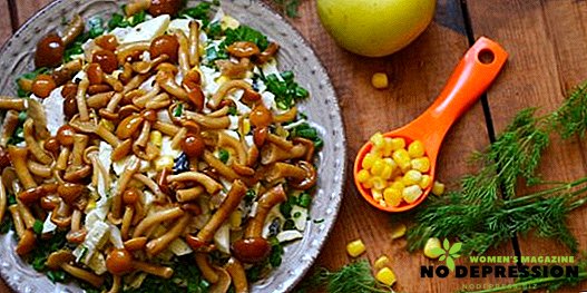 Recettes de salade simple avec des champignons marinés