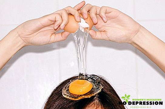 Oppskrifter egg masker for hår hjemme