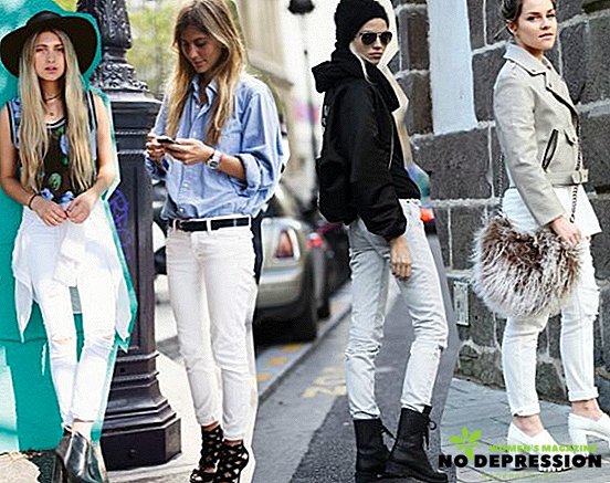 Cách mặc quần jean trắng, cách kết hợp chúng với quần áo và giày dép