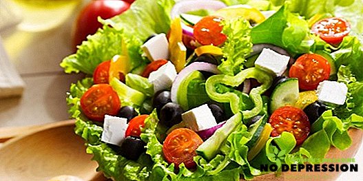 Yunan salatası: klasik peynir ve yemeğin diğer çeşitleri