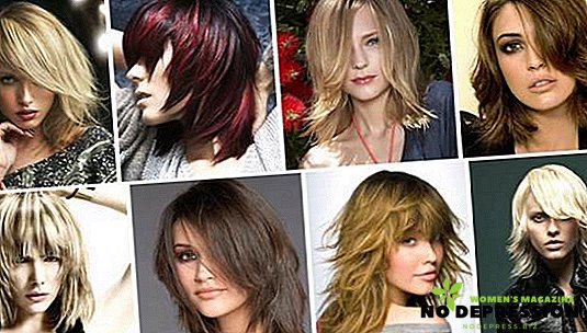 Stilīgi sieviešu matu griezumi vidēja garuma matiem ar Bangs