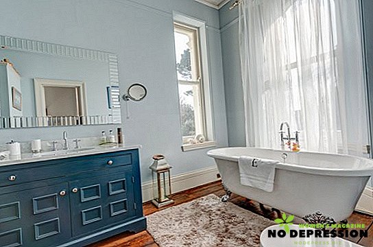 Bilik mandi dengan gaya Provence - kisah dongeng Perancis di apartmen